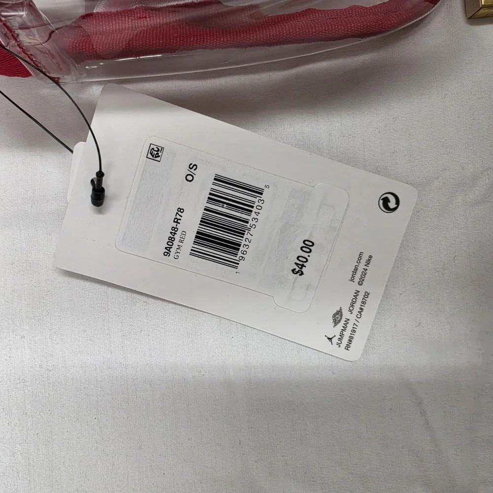 Nike Jordan Stadium Clear Crossbody Bag Fanny Hip Waist Belt Pack 9A0848-R78